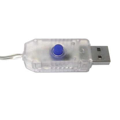 Snowman Christmas Light Multi-function LED Light, White USB Power Supply 40cm