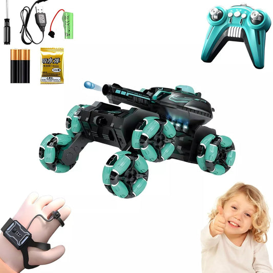 Watch Gesture Sensor RC Tank Toy Remote Control Car Cars 4WD Drift Stunt Twist