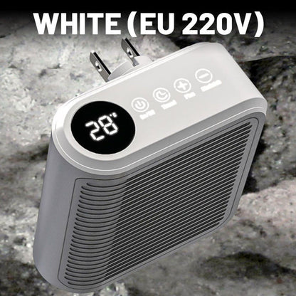 Calentador de espacio de salida de pared de 800W con termostato y temporizador ajustables